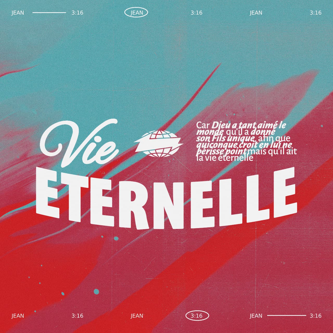 Jean 3:16 « Oui, Dieu a tellement aimé le monde qu’il a donné son Fils unique. Ainsi, tous ceux qui croient en lui ne se perdront pas loin de Dieu, mais ils vivront avec lui pour toujours. | Parole de Vie 2017 (PDV2017) | Download The Bible App Now