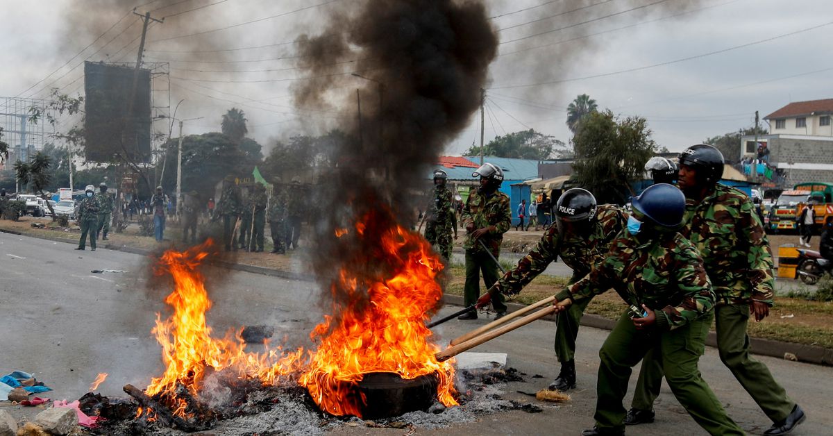 Kenyan police deploy in capital ahead of expected protests over tax hikes - HCNTimes.com