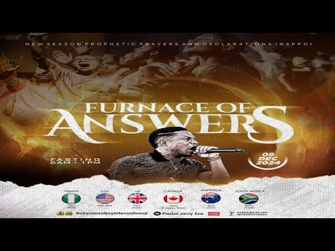FURNACE OF ANSWERS [DAY 1] || NSPPD || 9TH DECEMBER 2024 - YouTube