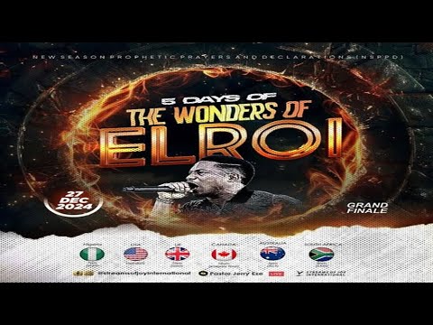 5 DAYS OF THE WONDERS OF EL-ROI [DAY 5 - GRAND FINALE] || NSPPD || 27TH DECEMBER 2024 - YouTube