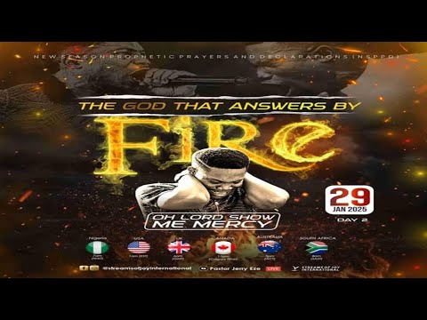 OH LORD SHOW ME MERCY || THE GOD THAT ANSWERS BY FIRE [DAY 3] || NSPPD || 29TH JANUARY 2025 - YouTube