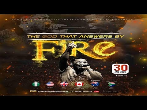 THE GOD THAT ANSWERS BY FIRE || DAY 4 || NSPPD || 30TH JANUARY 2025 - YouTube