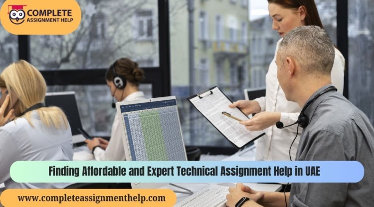 Finding Affordable and Expert Technical Assignment Help in UAE - Bipko Net