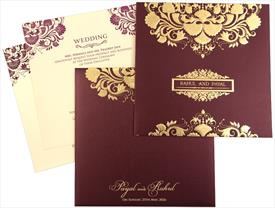 Foil Wedding Invitations, Letterpress & Foil Wedding Cards