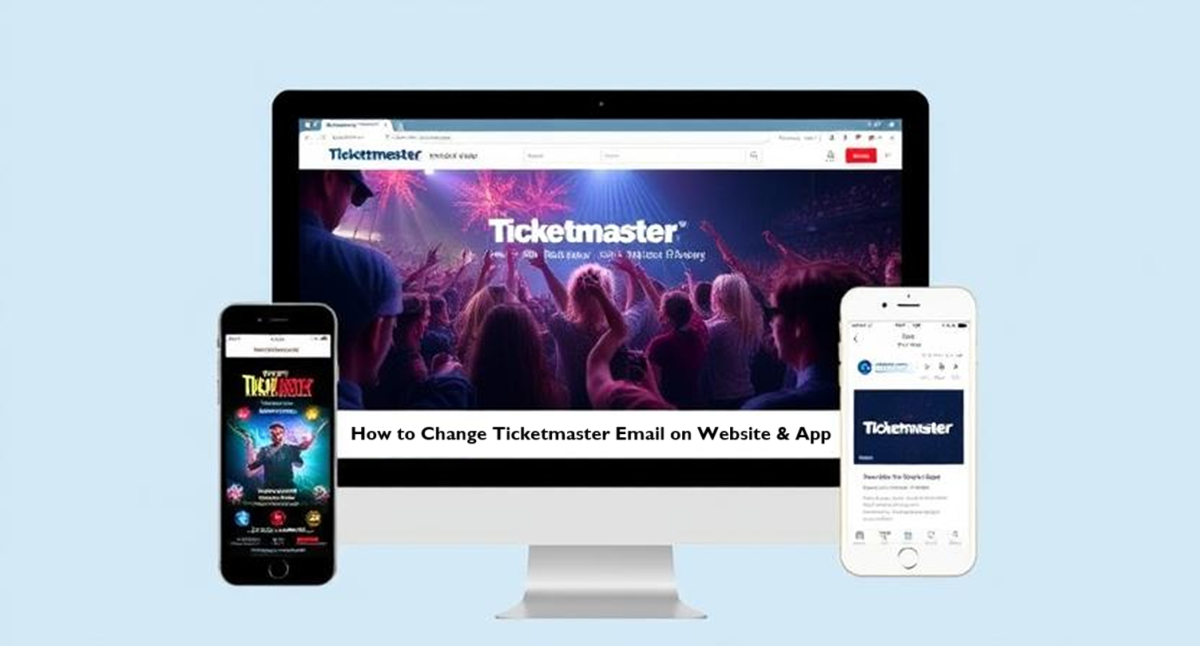 How to Change Ticketmaster Email on Website & App