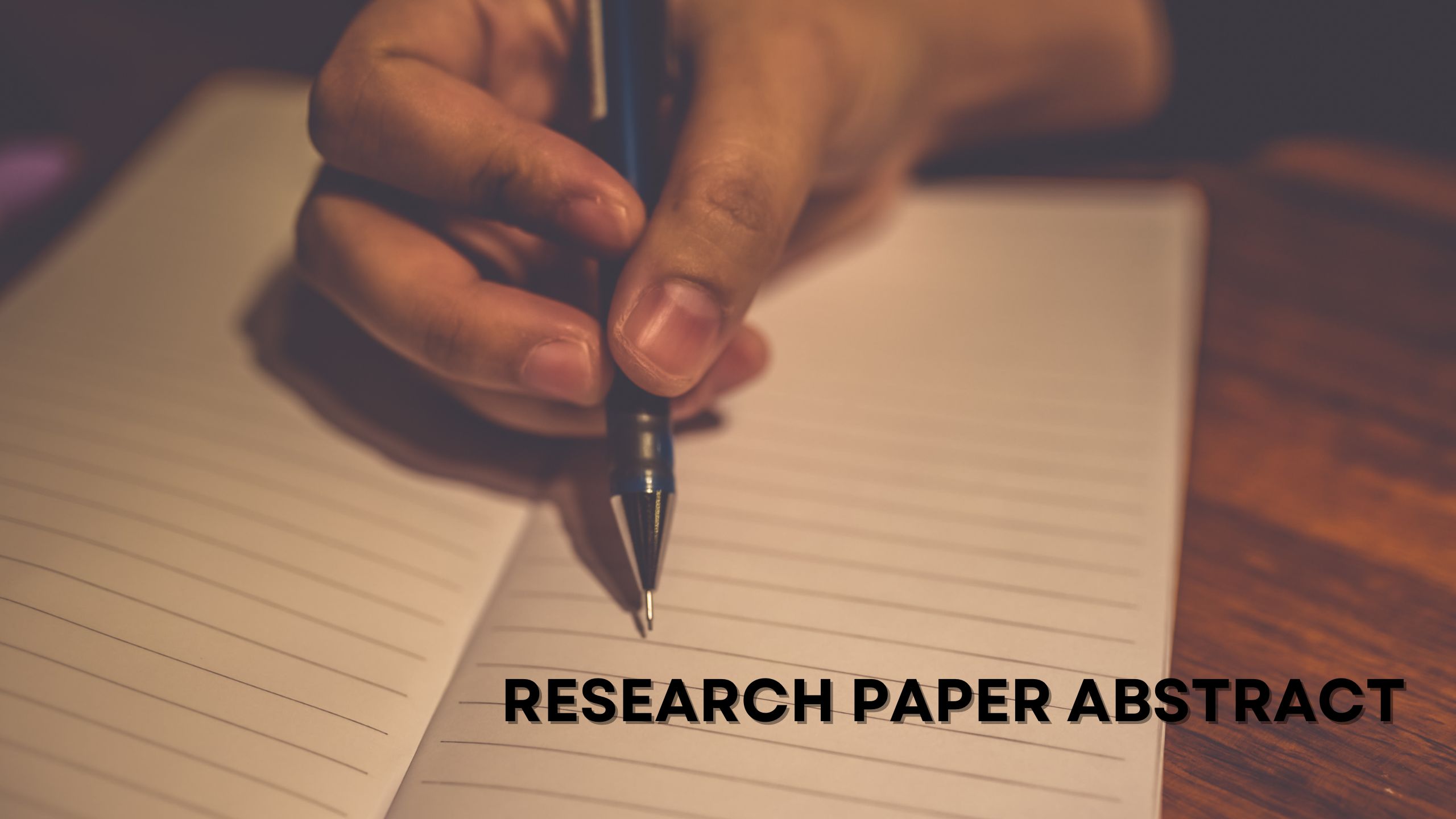 Research Paper Abstract Write It Fast & Effectively - Conference Inc.