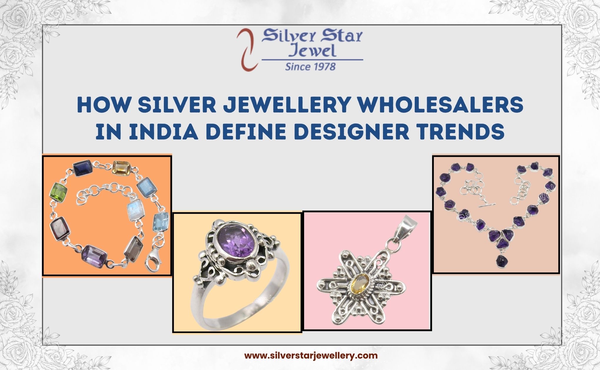How Silver Jewellery Wholesalers in India Define Designer Trends
