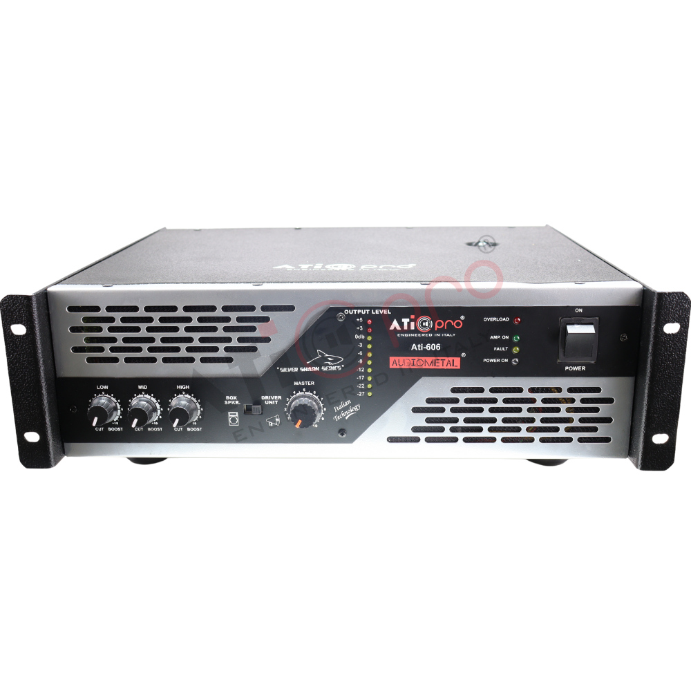 650 Watt Power Amplifier Model ATI 606 - Pa Amplifier India