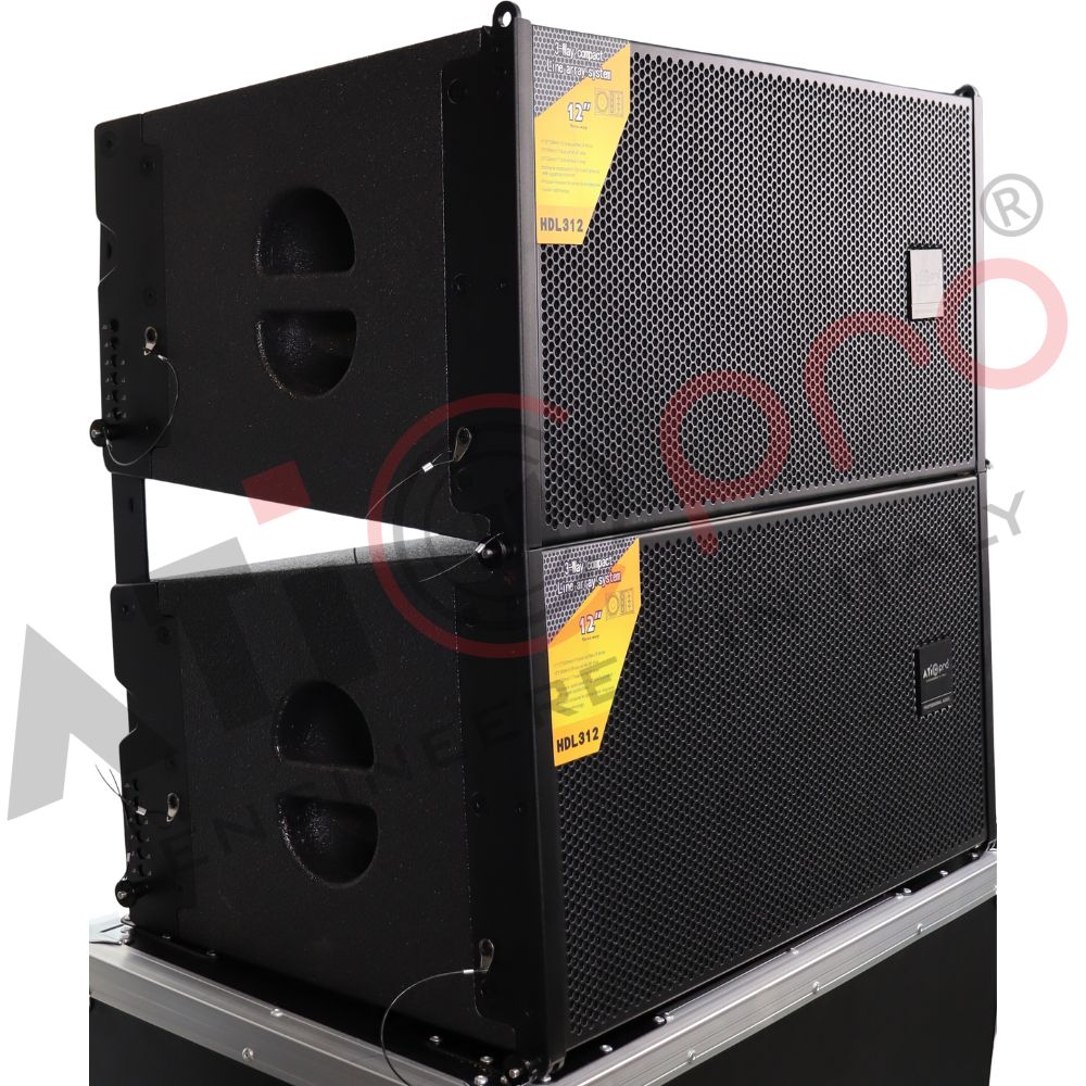 Dual 12 Inch 3 Way Line Array System Model ATiPro HDL312 - Line Array System India
