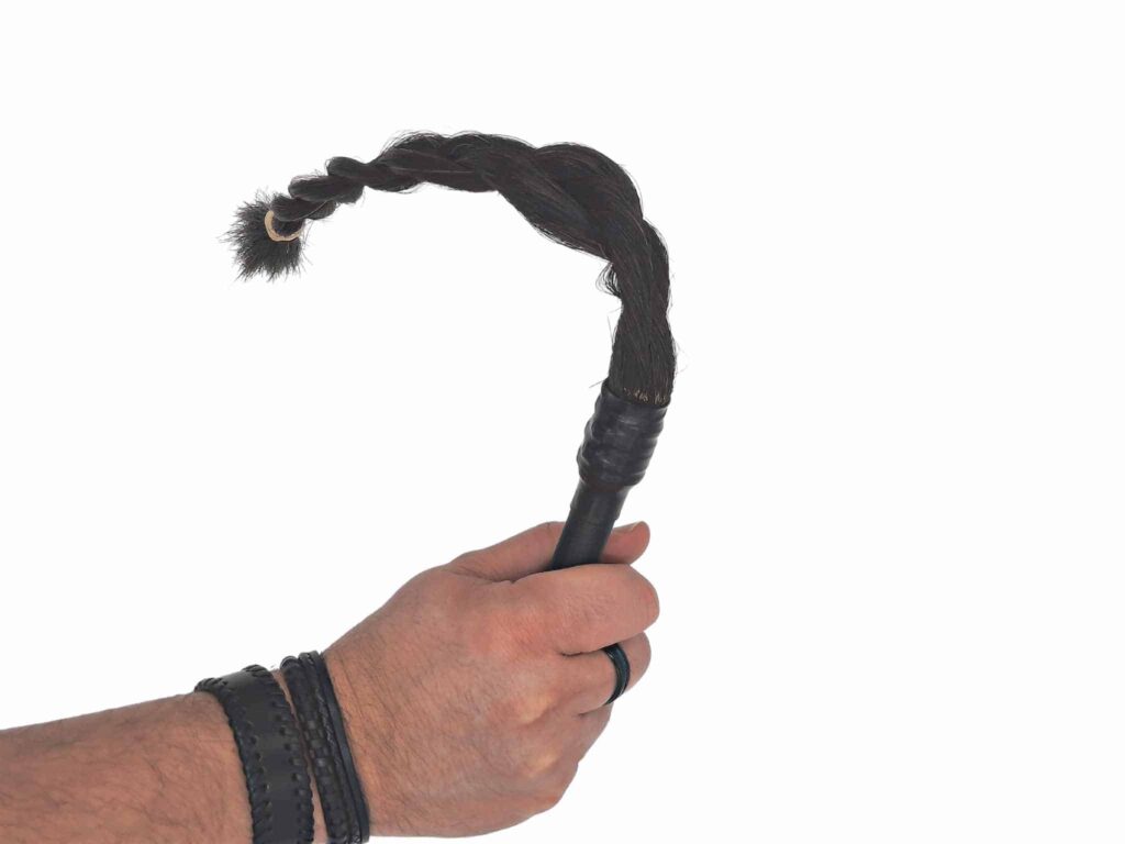 Hair Flogger, Braided Toy for Fun Sensation - The Kink Shop