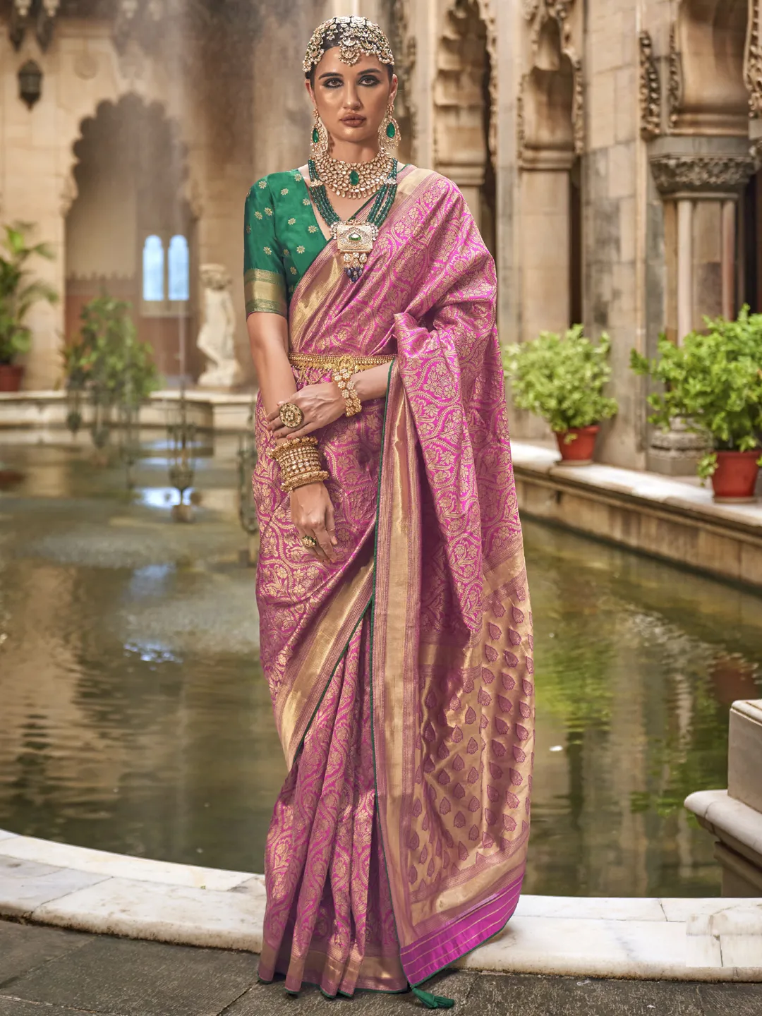 Reception Sarees That Sparkle: Celebrate In Style | Indian Wedding Saree