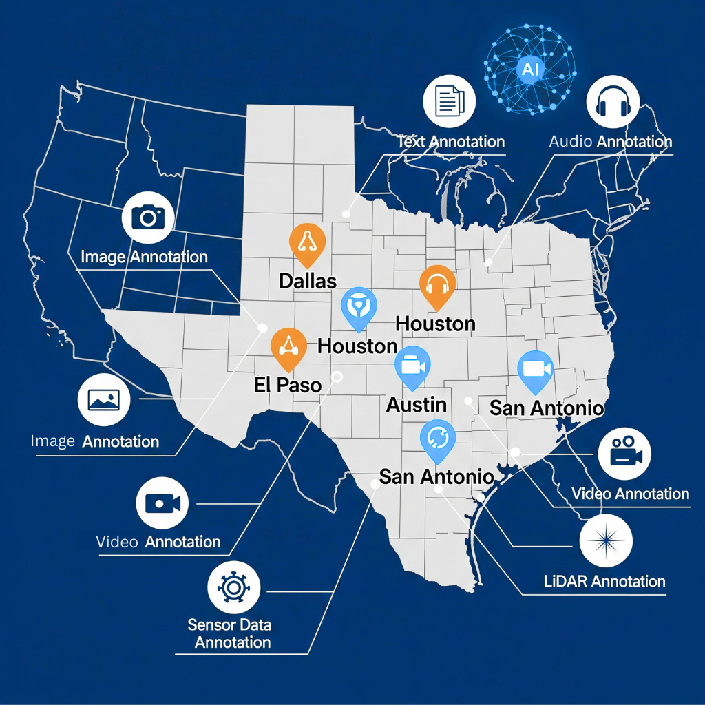 Top Data Annotation Services in Texas | Macgence