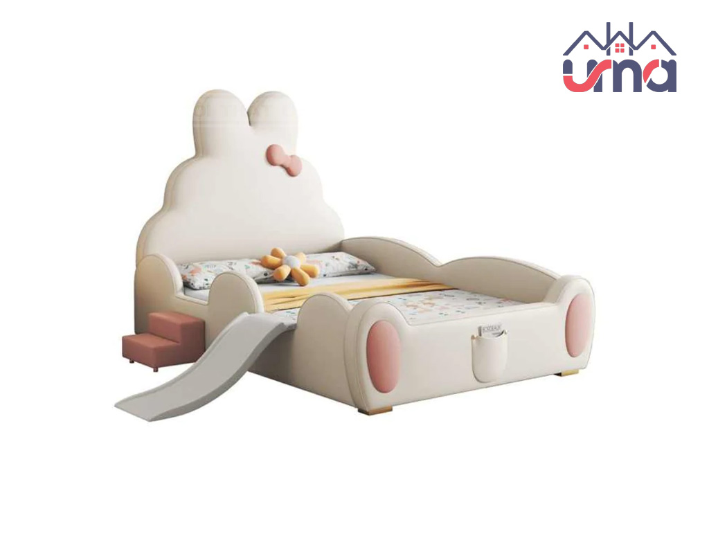 Giường Ngủ Trẻ Em Cao Cấp Bọc Giả Da GN027 - UMA