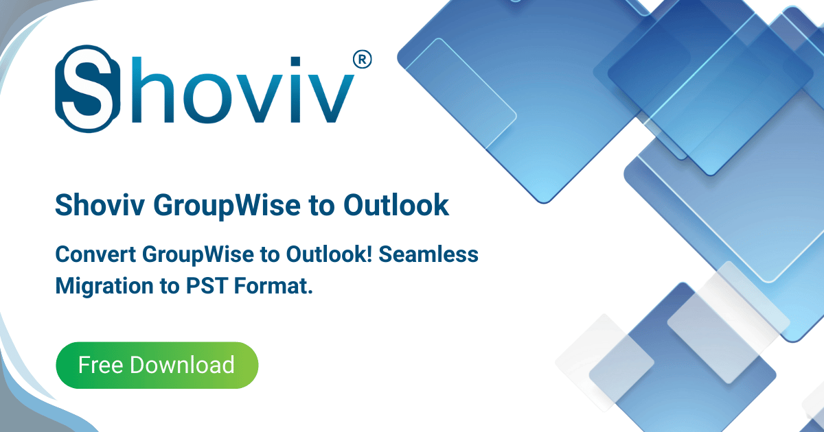 Groupwise to Outlook PST Converter - 100% Secured and Fast