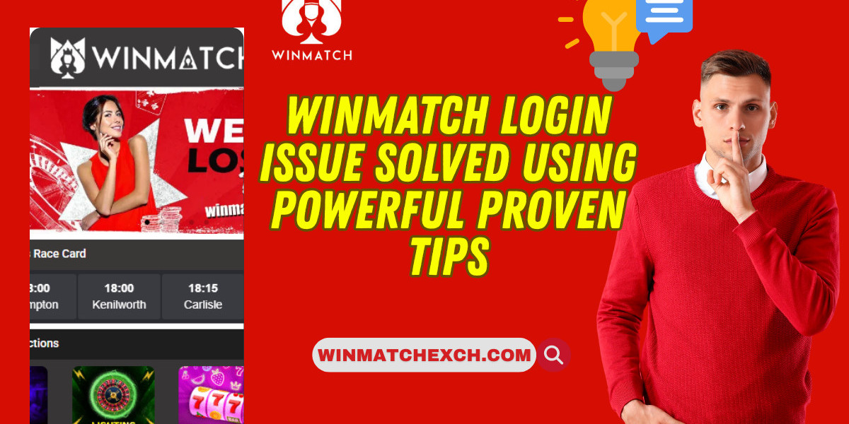 Winmatch Login Issue Solved Using Powerful Proven Tips
