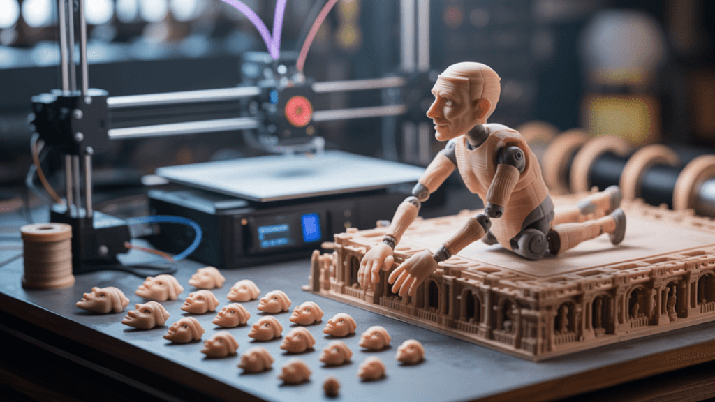 3D Printing for Stop Motion in Character Building
