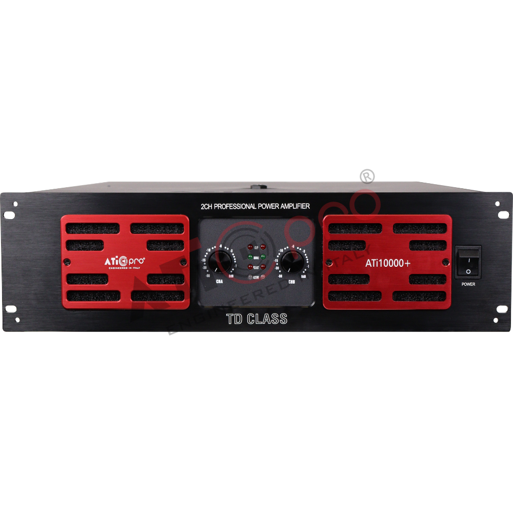 High Output Two Channel DJ Power Amplifier 10000 Watt