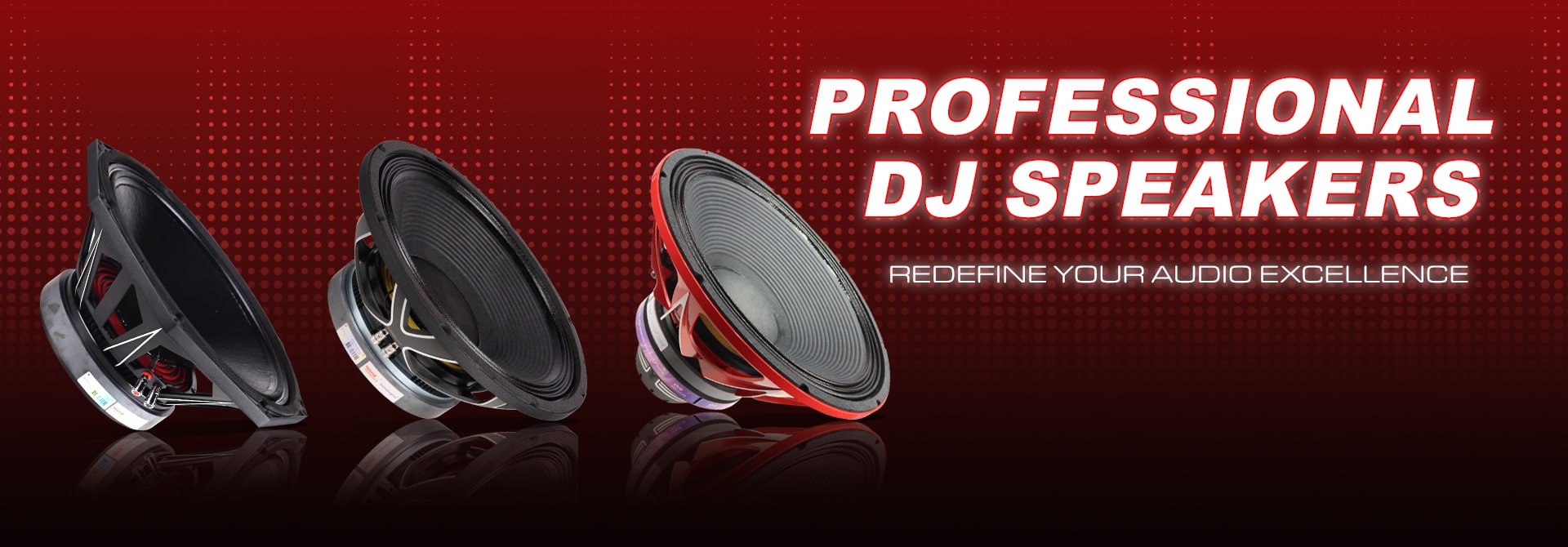 High Power DJ Bass Speakers for Deep Sound Impact