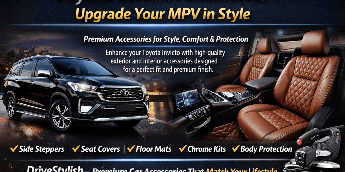 Toyota Invicto Accessories – Premium Upgrades for Style, Comfort & Protection