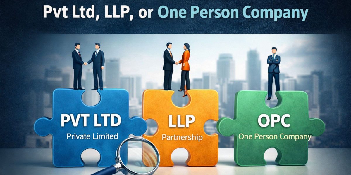 How to Choose the Best Business Structure: Pvt Ltd, LLP, or One Person Company