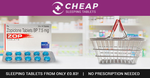 Buy Zopiclone 7.5mg / 10mg | Next Day Insomnia Pills UK