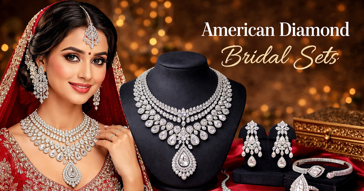 How to Choose an American Diamond Bridal Set That Matches Your Outfit Colour?