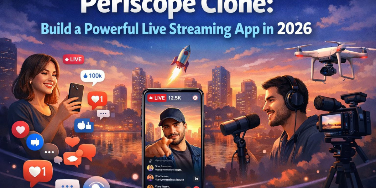 How to Build a Live Streaming App Like Periscope in 2026?