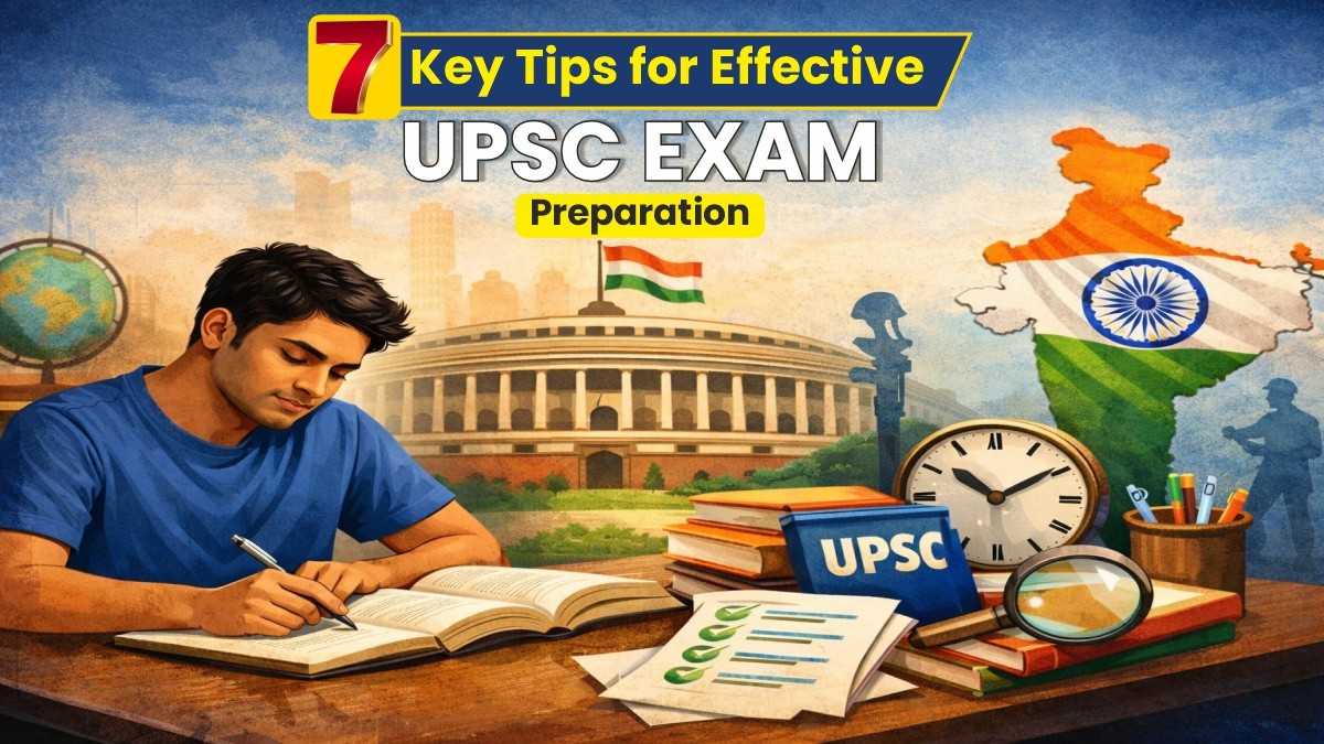 7 Key Tips for Effective UPSC Exam Preparation – Vajirao and Reddy IAS Institute