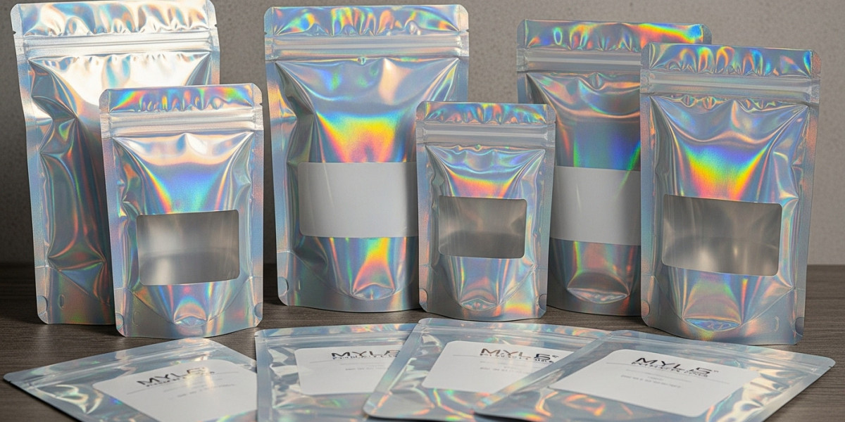 Holographic Mylar Bags | Custom Printed & Wholesale