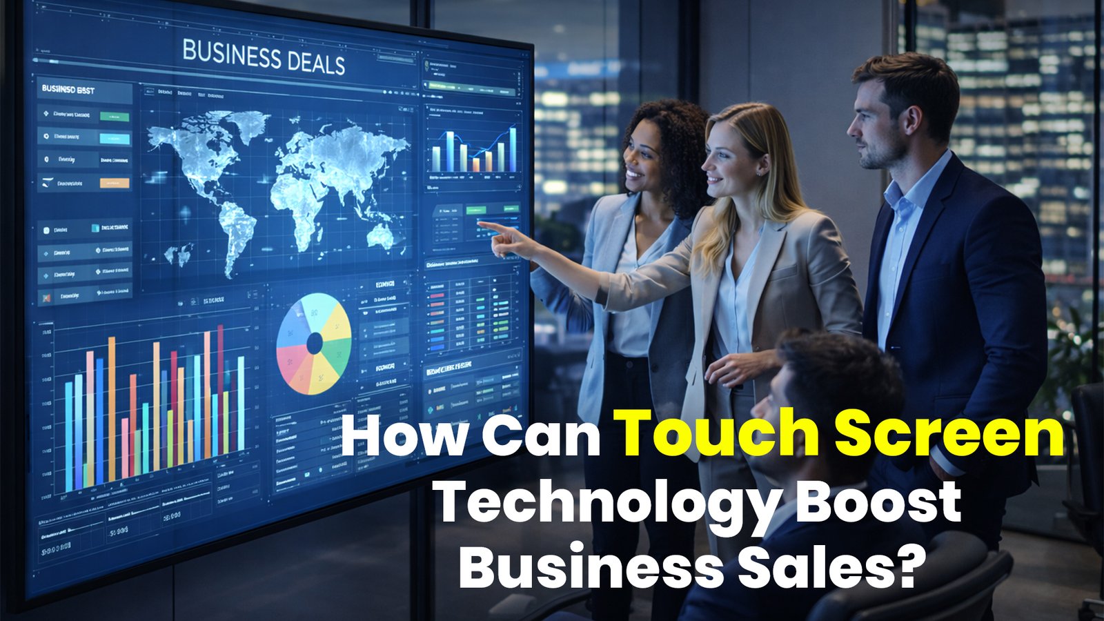 How Can Touch Screen Technology Boost Business Sales?