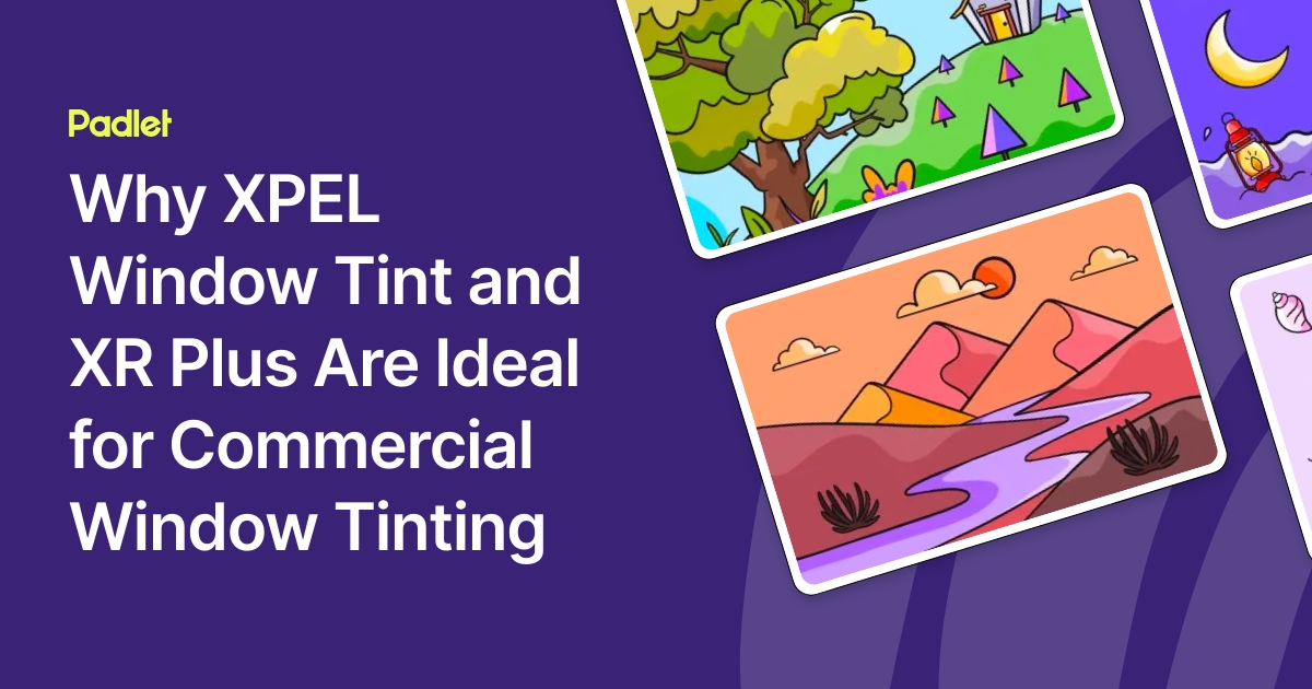 Why XPEL Window Tint and XR Plus Are Ideal for Commercial Window Tinting