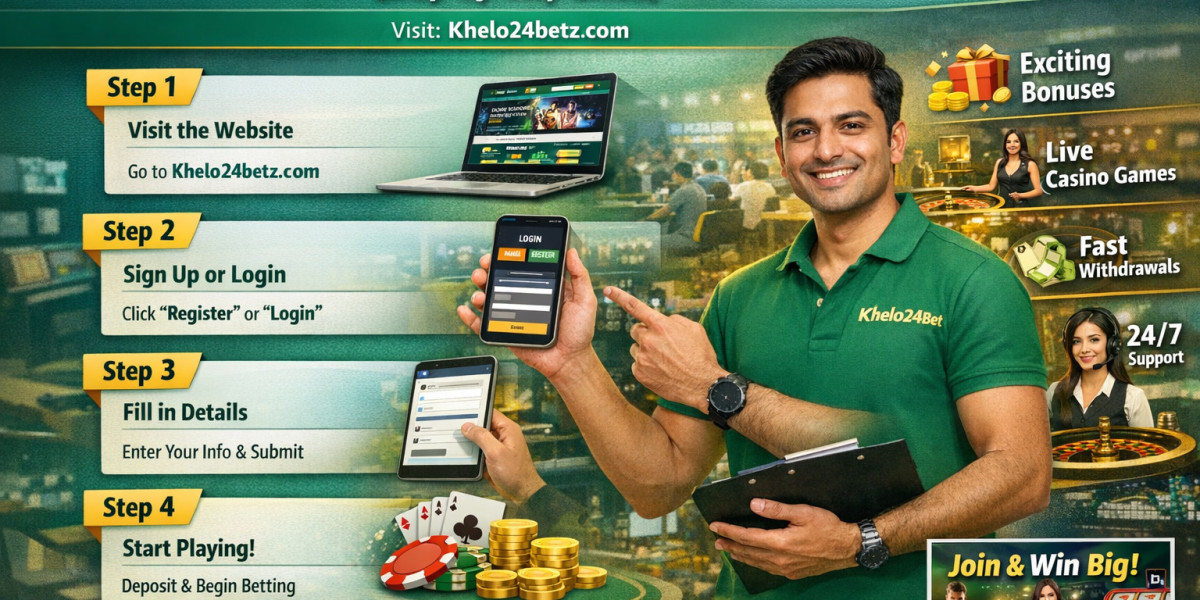 Khelo24 Bet Login & Registration Process (Step-by-Step Guide)