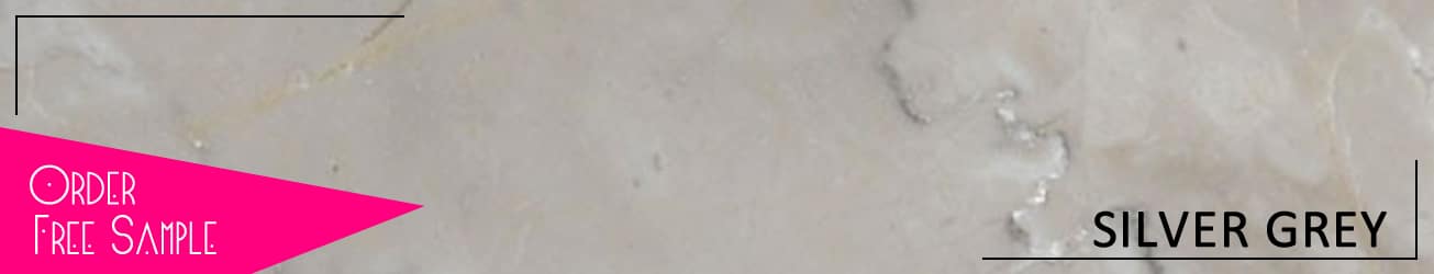 Silver Grey Marble - Authentic Stone