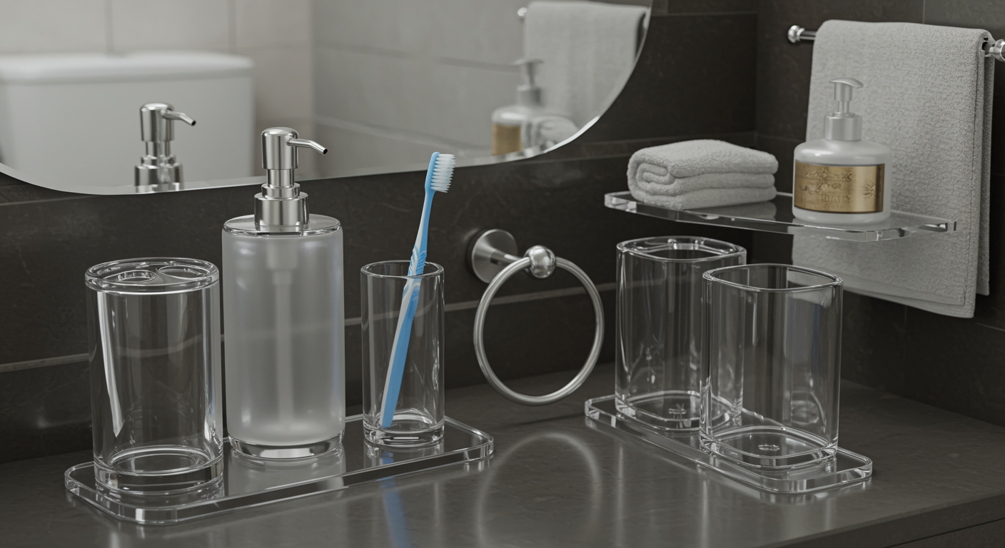 Why Acrylic Bathroom Accessories Manufacturers Play a Key Role?