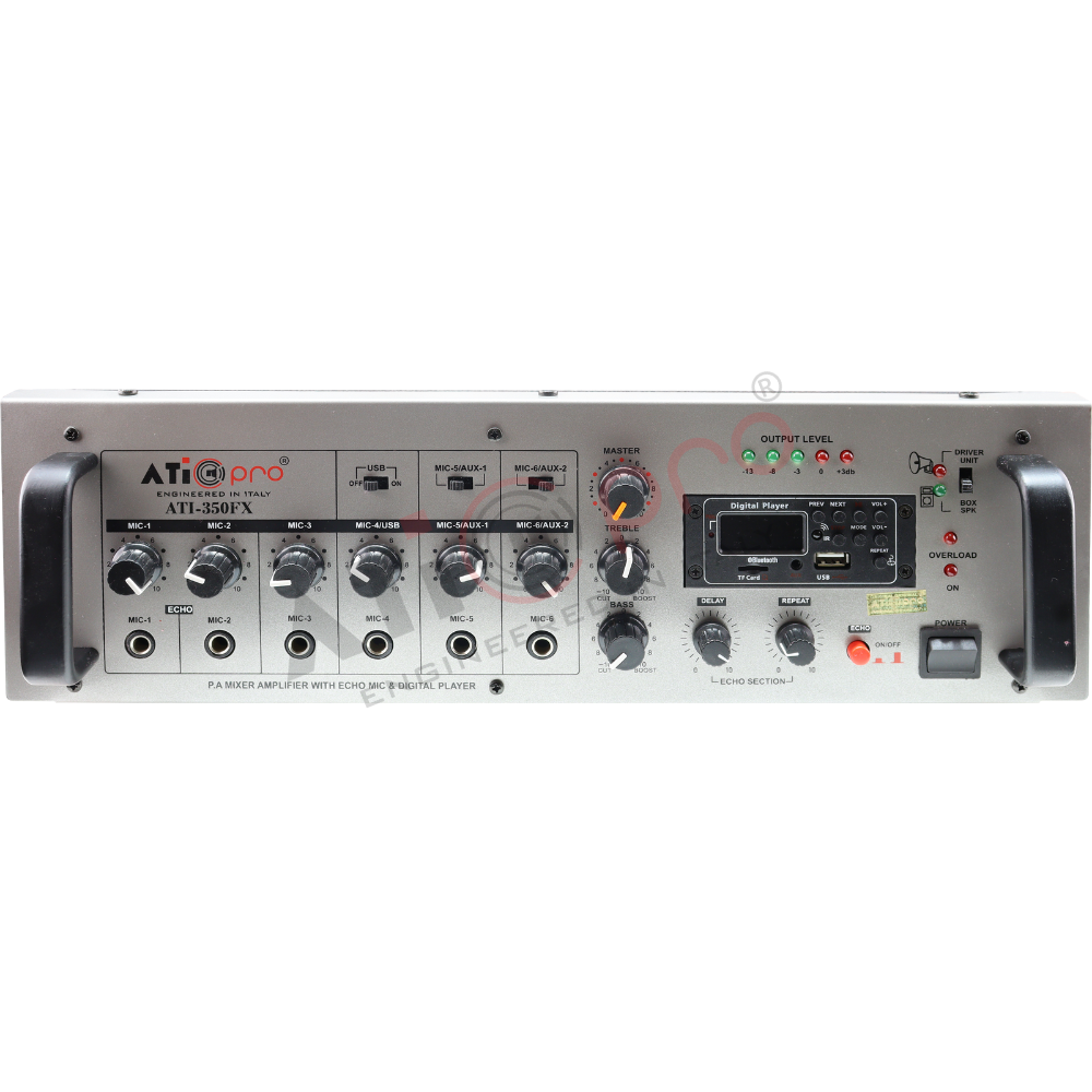 Compact PA Amplifier 300 Watt for Clear Sound Performance