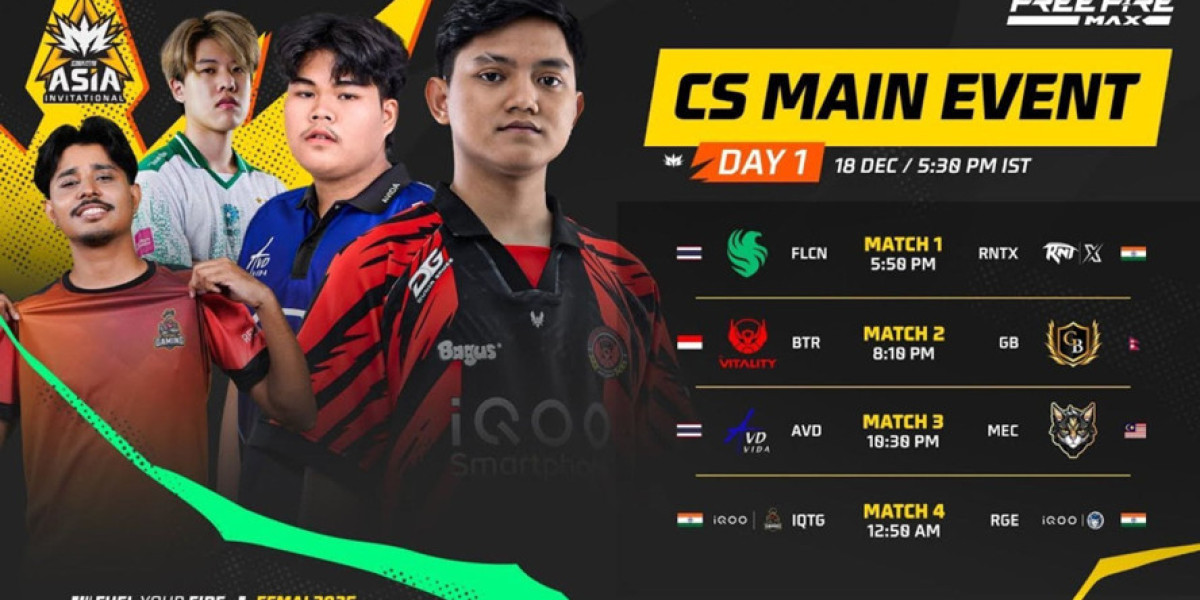 Free Fire Max Asia Invitational 2025: Clash Squad Stage