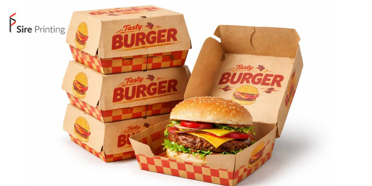 Custom Burger Boxes Wholesale in USA