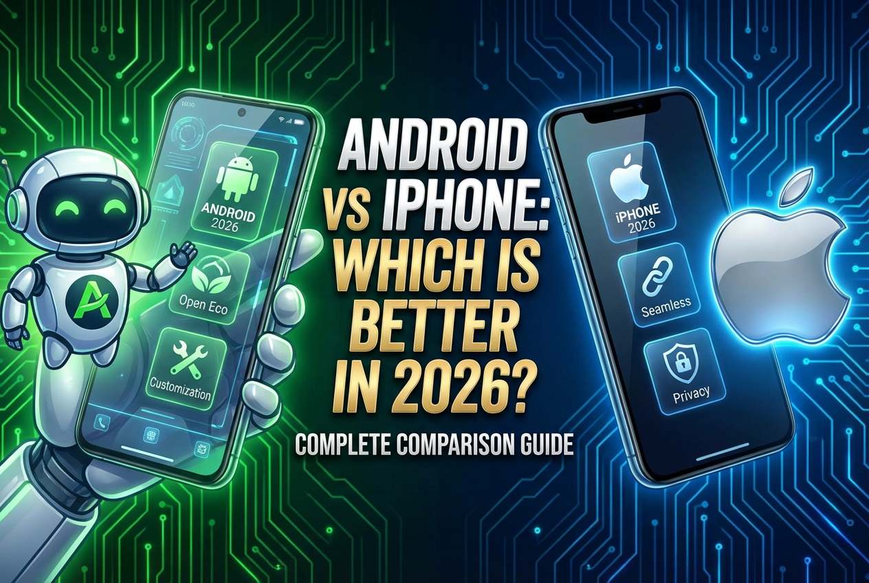Android vs iPhone: Which Is Better in 2026? Complete Comparison Guide