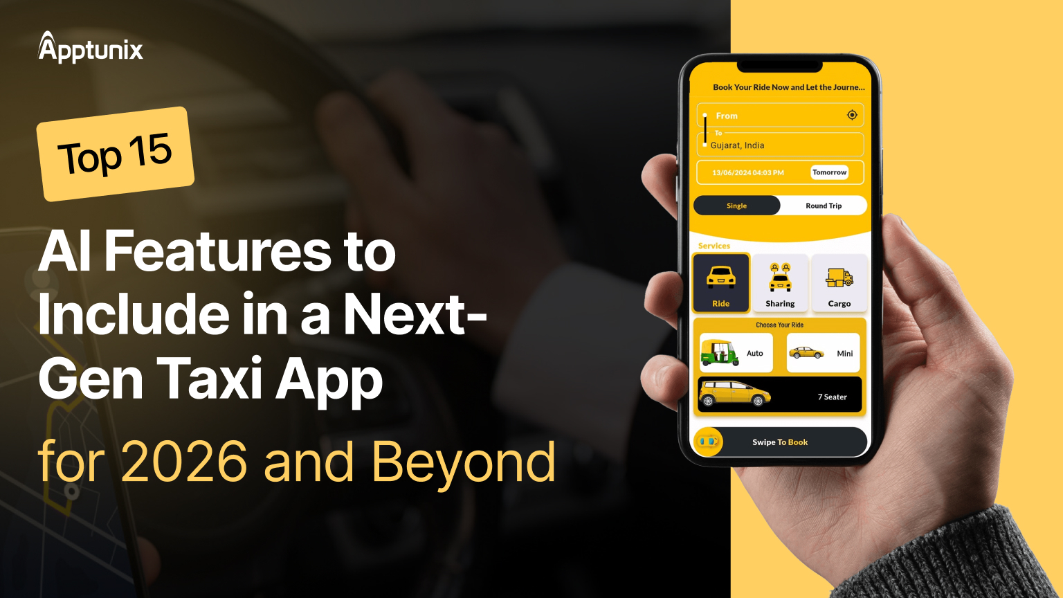 Top 15 AI Features to Include in Your Taxi App: 2026 List!