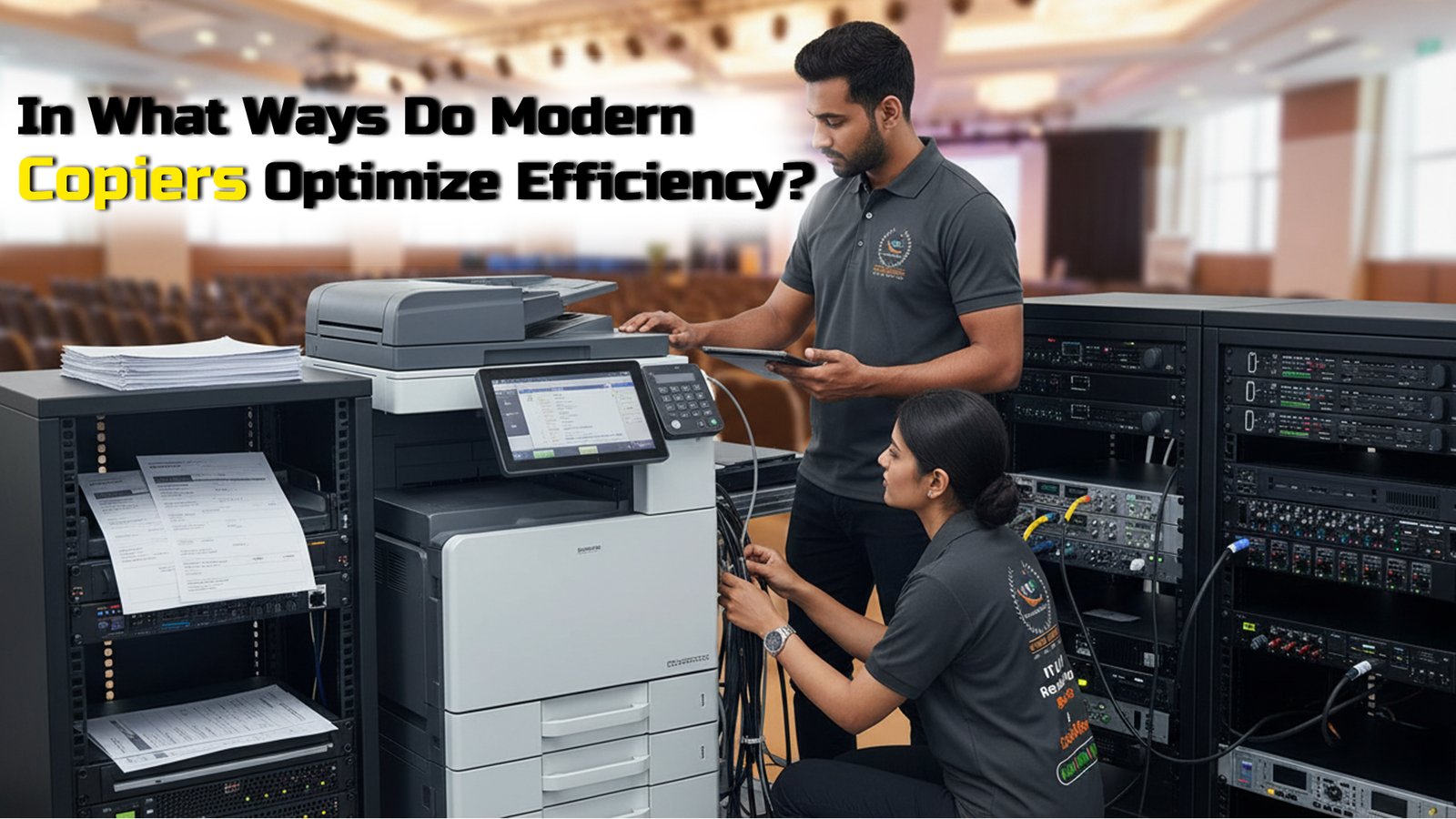In What Ways Do Modern Copiers Optimize Efficiency?