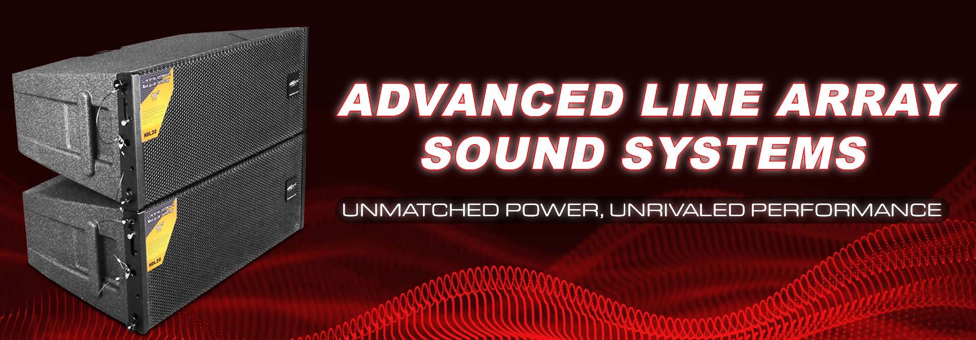 Professional Line Array System Cabinet for Powerful Sound