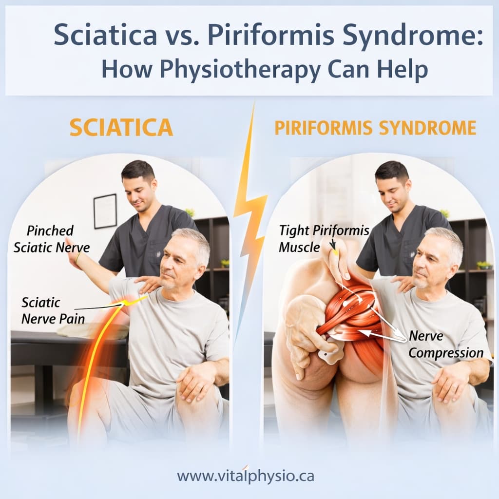 Sciatica vs. Piriformis Syndrome: How Physiotherapy Can Help