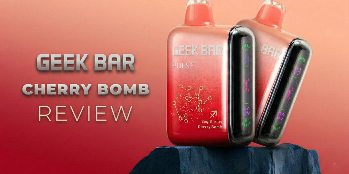 Geek Bar Pulse Cherry Bomb Vape Best Taste Option