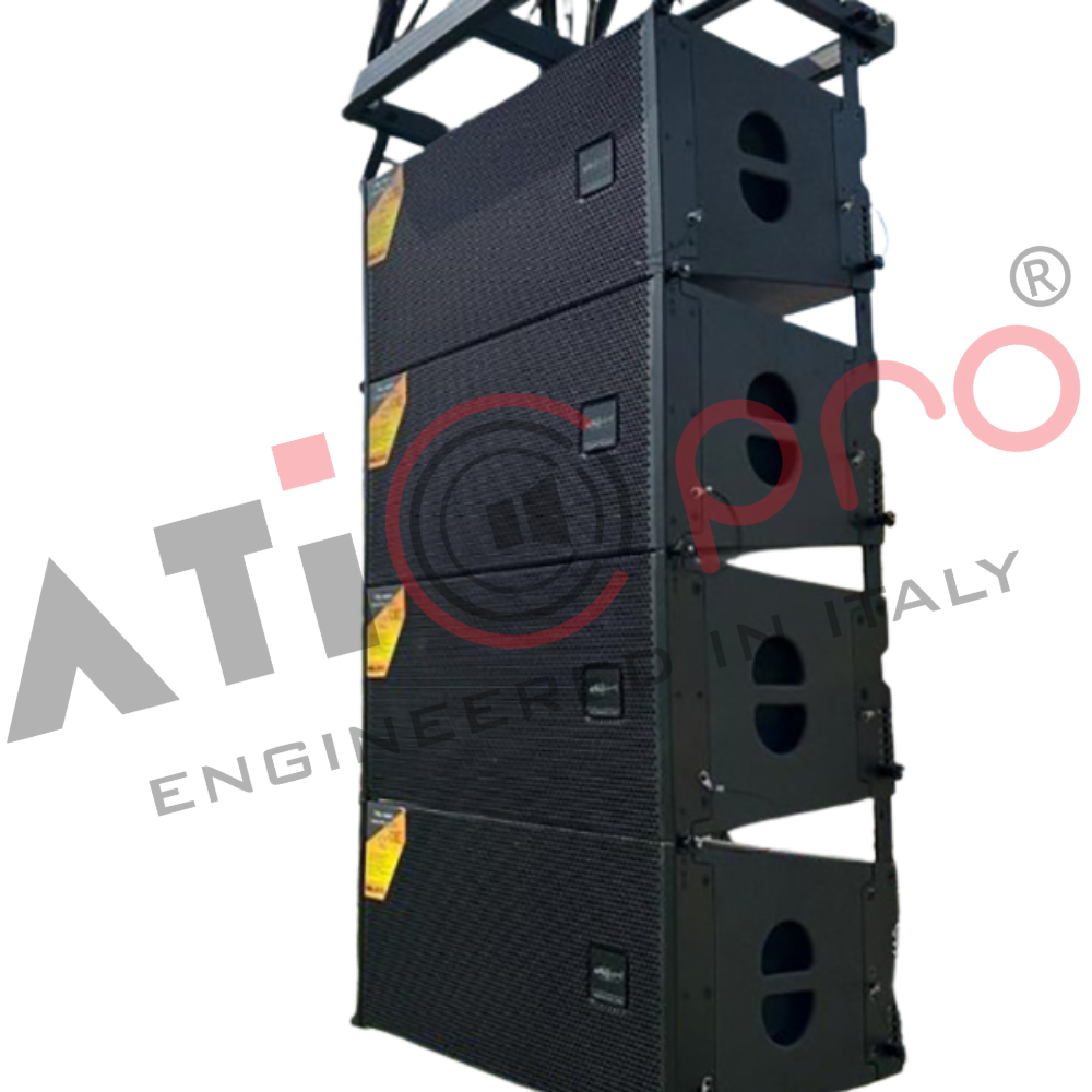 Dual 12 Inch 3 Way Line Array System for Powerful Stage Sound