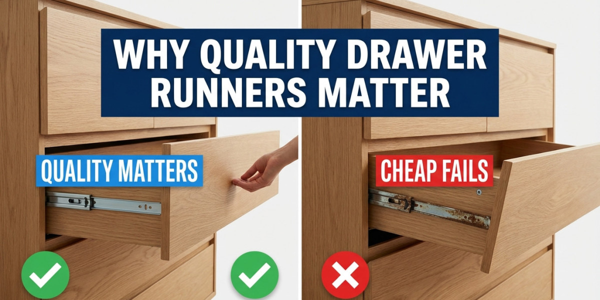 Why Quality Drawer Runners Matter in Modern Furniture