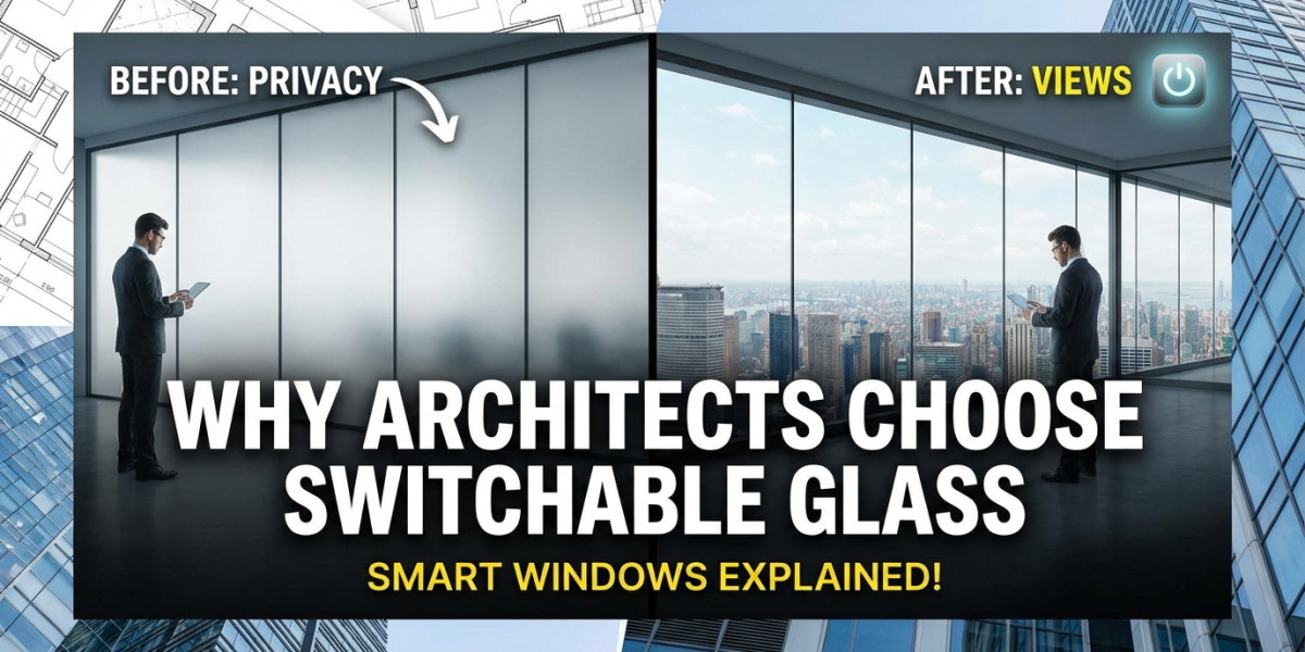 Why Architects Are Choosing Switchable Glass Windows