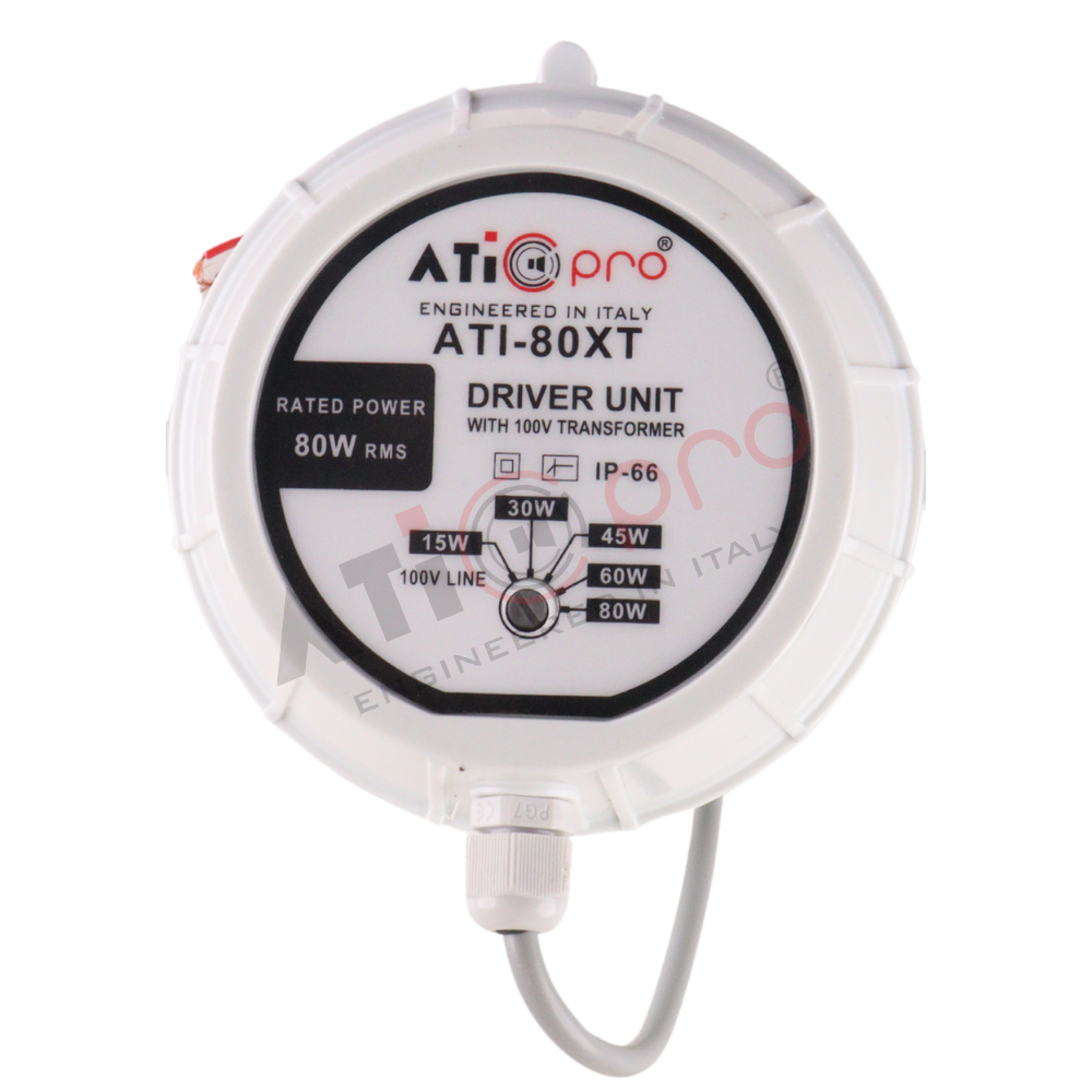 80 Watt Professional PA Compression Driver for Clear High Frequency Sound