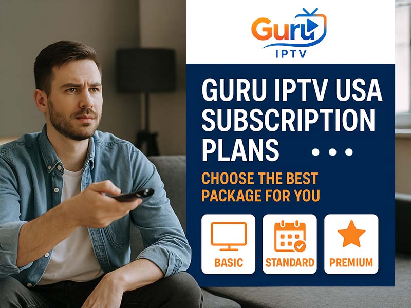 Guru IPTV- Best IPTV Service Provider in USA 2026 | Free Trial