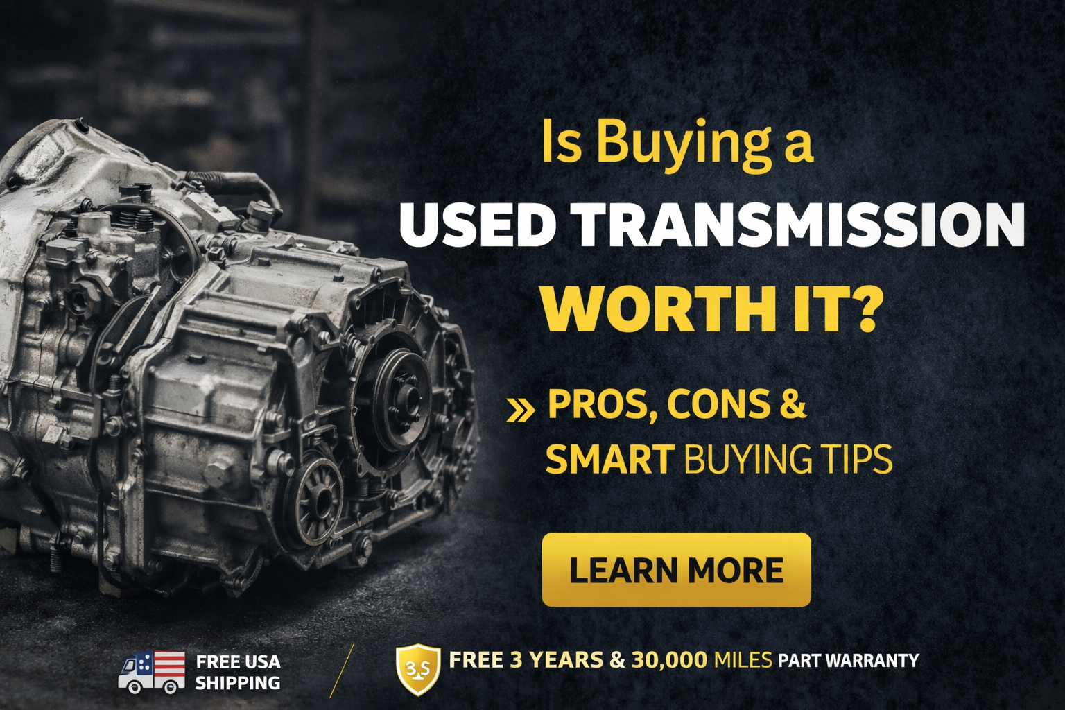 Is Buying a Used Transmission Worth It? Pros, Cons & Smart Buying Tips