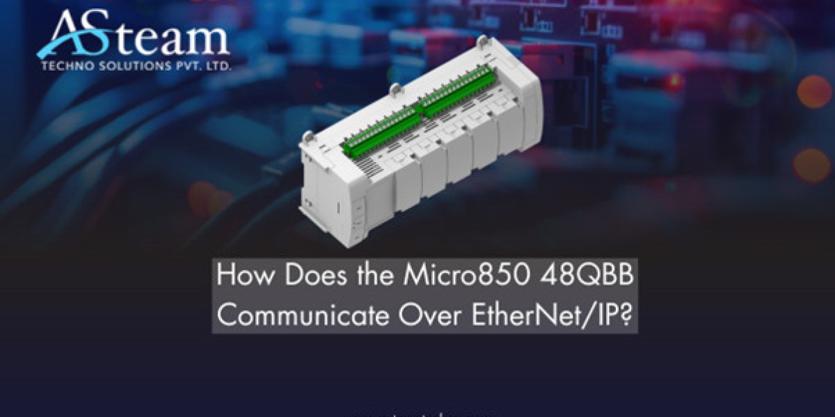 How Does the Micro850 48QBB Communicate Over EtherNet/IP?